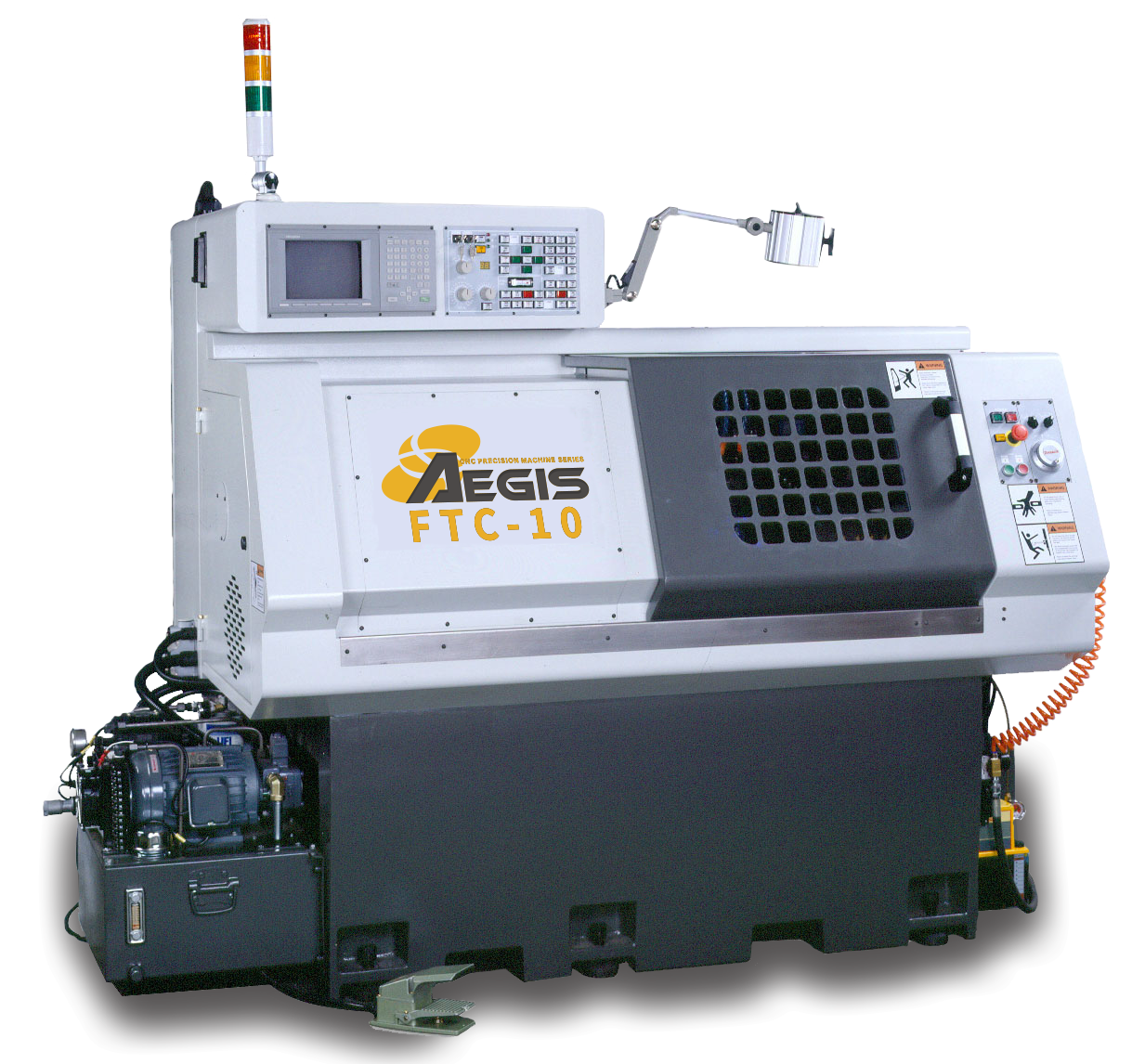 AEGIS CNC FTC-10 高剛性精密斜床CNC車床